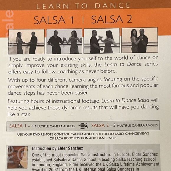 Bundle Sale 3 for $15 | Salsa 1 & Salsa 2 (3+ Hours) 2-Disc DVD Box Set - Picture 3 of 7